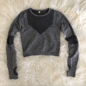 Grey Athletic Top
